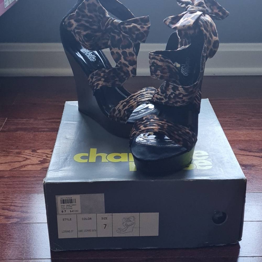 Wedge heels